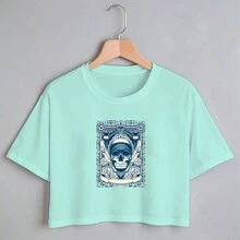 Women T-Shirts - Màu xanh Bạc hà - Xem 1