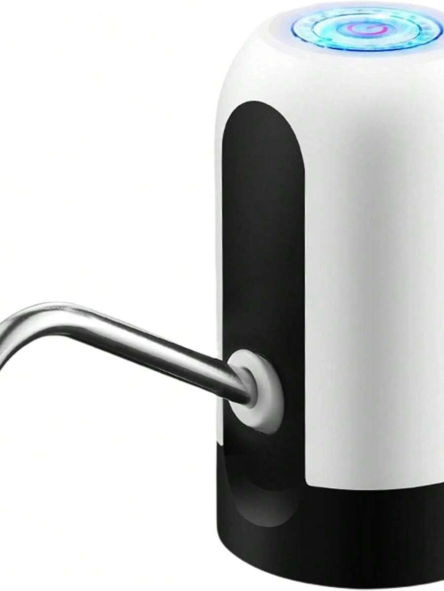Bomba de Agua eléctrica embotellada inalámbrica Inteligente Bomba de Agua Inteligente dispensador de Agua Inteligente Bomba de Agua automática - Blanco - Ver 1