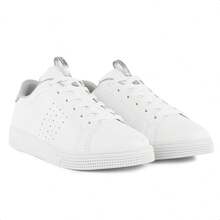 B2 Online Women Wedge Sneakers - BRANCO / PRATA - 查看 3
