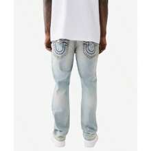 Jeans Ricky Flap Super T para hombre - Lavado medio Grand St - Ver 1