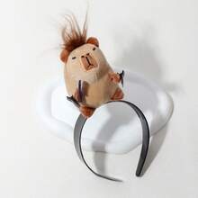 Cute Capybara Hair Clip Doll Headband For Women, Funny Headpiece For Outdoor Photography And Hair Styling - Multicolor - View 3