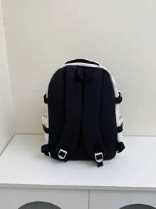 2024新款韩版彩色笑脸背包休闲多功能大容量适合初中高中大学生出游学校背包返校通勤书包书包学习用品万圣节男士礼物秋季圣诞尖叫包男士背包冬季圣诞礼物旅行包