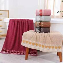 Pack de 3 Toallas De Medio Baño Surtidas 140x70cm Extra Suave y Absorbente. Ideal para el baño, una visita a la playa o alberca. - Burdeos - Ver 1