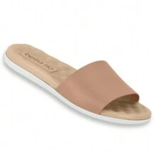 Women Flip-Flops - Màu be - Xem 2