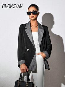Blazers para mujer - Negro - Ver 1
