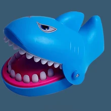 1pc Bite Shark Toy, Shark Bite Game, Table Game - Multicolor - View 11