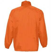 SOLS Unisex Surf Windbreaker Lightweight Jacket (Orange) - Apricot - View 4