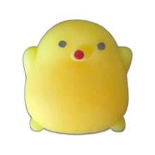 Squishy Injection Needle Chicken Toy For Stress Relief, Cute Mini Squeeze Toy, Creative Pimple Popping Game, Bubble Popping, Super Cute Bun Shape, Soft And Adorable. (Can Be Filled With Water) - Yellow - View 7