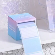 1 Roll (256pcs) Pull-And-Stick Convenient Memo Pads, Sticky Notes For Indexing And Jotting Down Quick Notes, Suitable For Supplementary Notes, Summarizing Mistakes, Leaving Messages, And Memo Writing. Back To School - Multicolor - View 15
