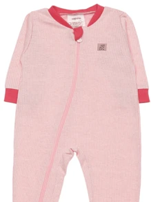 Baby Boys Bodysuits - 藕粉色 - 查看 2