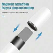 Magnetic Replacement Cap / Compatible With Apple Pencil Tip /Charging Adapter Compatible With Apple Pencil 1st Generation IPad Accessories