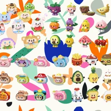 1 set Juego de bloques de construcción con partículas pequeñas bonitas - Serie de mini bloques de construcción de rollos de crema, excelente para regalos de cumpleaños, Navidad, inauguración de la casa, decoración del hogar DIY