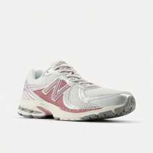 New Balance Zapatos deportivos casuales para hombres - Reflejo con Palosanto y Orbe Rosa - Ver 3