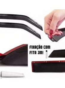 marquinhos store Rain Gutter Deflector Celta Prisma 2001 To 2014 4 Doors Fume Slim Sportiva Tiger GM8697 - Khói. - Xem 2