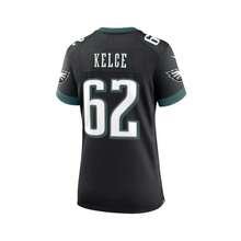 Nike Boyfriend Style Men's Jason Kelce Black  Alternate Game Jersey - Black - View 3