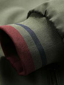 Men's Casual Double-Sided Stand Collar Outdoor Jacket, Autumn