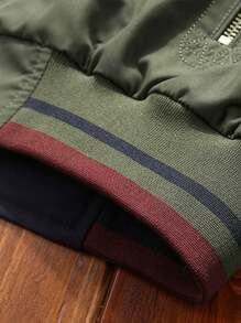 Men's Casual Double-Sided Stand Collar Outdoor Jacket, Autumn