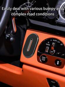 1pc Mini Universal Magnetic Phone Holder For Cars, Dashboard Mount, Creative Gift Alloy Navigation Car Phone Stand - Multicolor - View 9