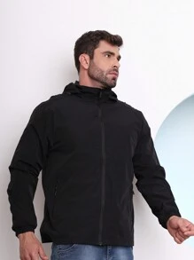 Men Jackets & Coats - Black - View 4
