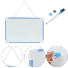 Single Random Color Magnetic Double-Sided Small Whiteboard For Writing & Scribbling, Office Memo Board, Wall-Mounted Message Board,White Board - Multicolor - View 7