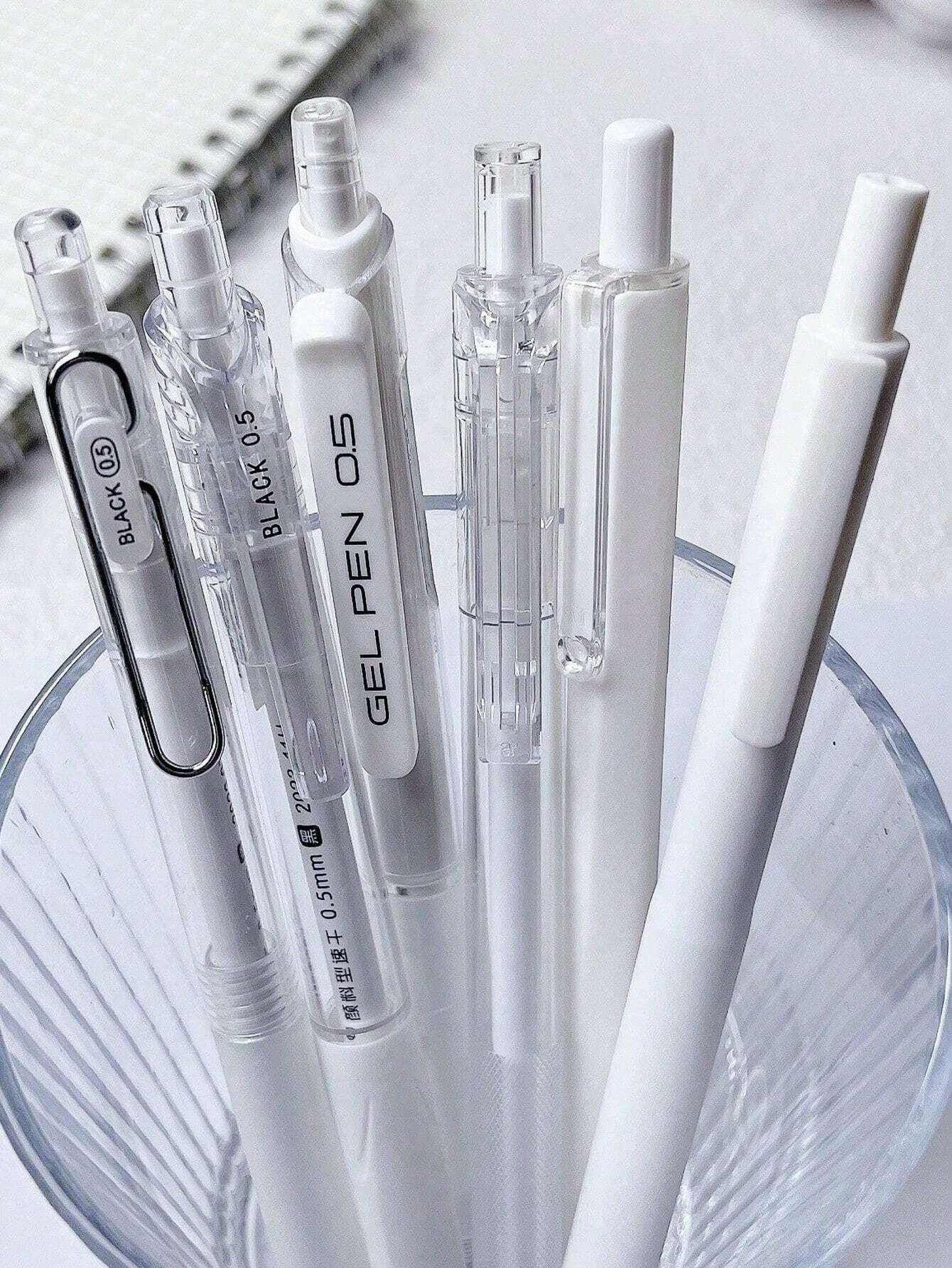 Lot De 10 Stylos à Bille Blanc Drapeau Français – Stylo Clip Métal Idéal Cadeau Promotionnel France