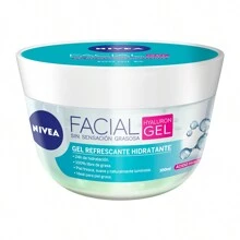 NIVEA Facial Gel (100 Ml) Refreshing Facial Care With Hyaluronic Acid, 24 Hours Of Moisture For Fresh, Soft And Luminous Skin, Ideal For Oily Skin - Mint Blue - View 1