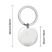 1 件不锈钢钥匙扣，适合祖父母的孙子