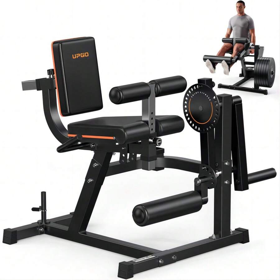 Upgo upgo 3 in 1 leg extension and curl machine 570lbs adjustable leg