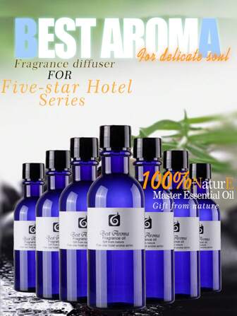 100ml Diffuser Essential Oils FragranceOil For Home Fragrances Hotel AromatherapyMachine Essential Oil Diffuser Aroma Oil Suitable For/Aroma Diffusers/Aromatherapy Machines/Sprayers/Car Aromatherapy Machines/Diffusers