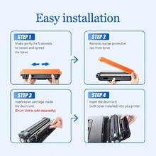 TN227 TN 227BK/C/M/Y Toner Cartridge 4 Pack Replacement For Brother TN227 TN223 For MFC-L3770CDW HL-L3290CDW MFC-L3750CDW HL-L3270CDW HL-L3210CW Printer (TN-227 High Yield) - 黑色 青色 洋紅色 黃色 - 查看 5