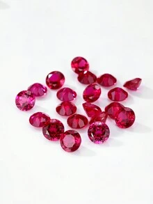 1 Phụ Kiện Trang Sức Handmade Tròn Lấp Lánh 2.55ct Sang Trọng Dành Cho Nữ - Xem 1