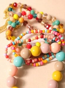 Women Beaded Bracelets - Đầy màu sắc - Xem 2