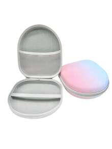 1個EVA材質耳罩式耳機收納盒，可攜式防震防壓數位配件收納袋 - 彩色 - 查看 8