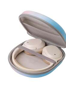 1個EVA材質耳罩式耳機收納盒，可攜式防震防壓數位配件收納袋 - 彩色 - 查看 9