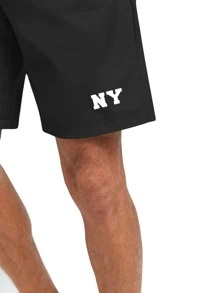 Men Shorts - 黑色 - 查看 6