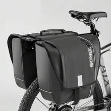 ROCKBROS 30L Bike Panniers Bags For Bicycles Rear Rack Pannier Bag Waterproof Bicycle Pannier With Rain Cover - Black - View 1
