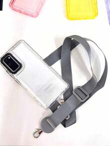 Basic Phone Cases - 透明+灰繩 - 查看 1