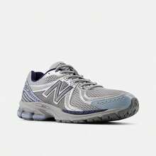 New Balance 860v2 - Raincloud 淺北極灰和 NB 海軍藍 - 查看 3