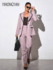 Conjuntos de trajes para mujer - Rosa - Ver 1