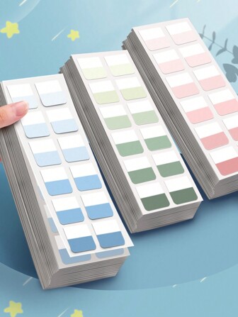 60/120/240 个半透明索引标签、便签、可重复使用的可写文件标签、彩色页面标记标签，适用于阅读笔记、书籍索引和分类