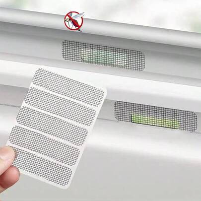25 cái Cửa sổ Màn Sửa chữa , Keo dính Và Sửa chữa Bộ dụng cụ , Trong nhà Côn trùng Muỗi Cửa Cửa sổ Rèm Lưới , Màn Cửa Sửa chữa Hình dán