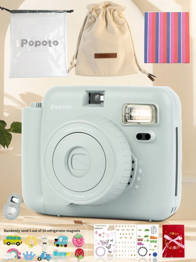 Popoto （ポポト）mini X インスタント カメラ フィルム10枚付き 17196431295c5d8a0263c7f1732da2