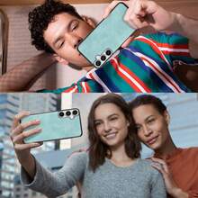 Ốp lưng ví cho Samsung Galaxy S23 FE, Ốp lưng điện thoại từ tính có thể tháo rời, Ốp lưng điện thoại bằng da chống sốc toàn diện có ngăn đựng thẻ cho quà tặng Halloween, Giáng sinh, Sinh nhật, Năm mới, Quà tặng cho bạn bè - Màu xanh nhạt - Xem 6