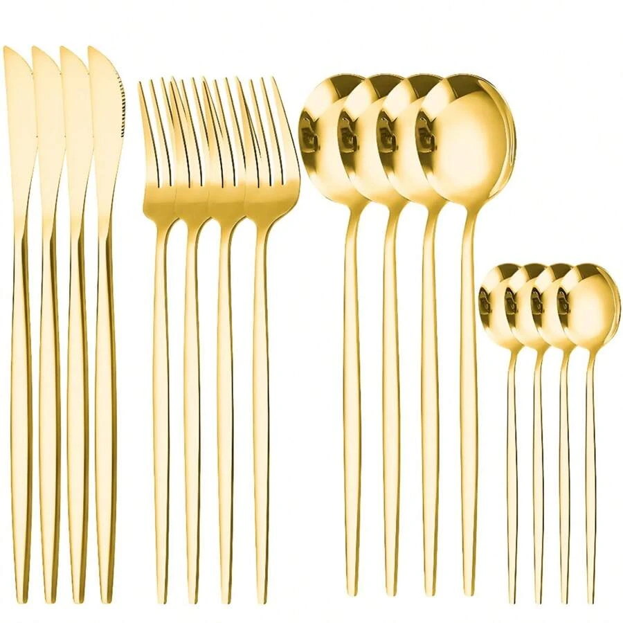 Dining Sets - 金色 - 查看 1