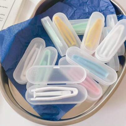 1/2/3/5pcs Contact Lens Remover Tweezers Eye Lens Stick Travel Contact Lens Stick Removal Tool Contact Lens Applicator Kit(Random Color) Eye Contacts Contact Lenses For Eyes Colored Contactshalloween