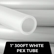 PEX Potable Water Tubing Pipe 1" 300 Feet White - 白色 - 查看 5
