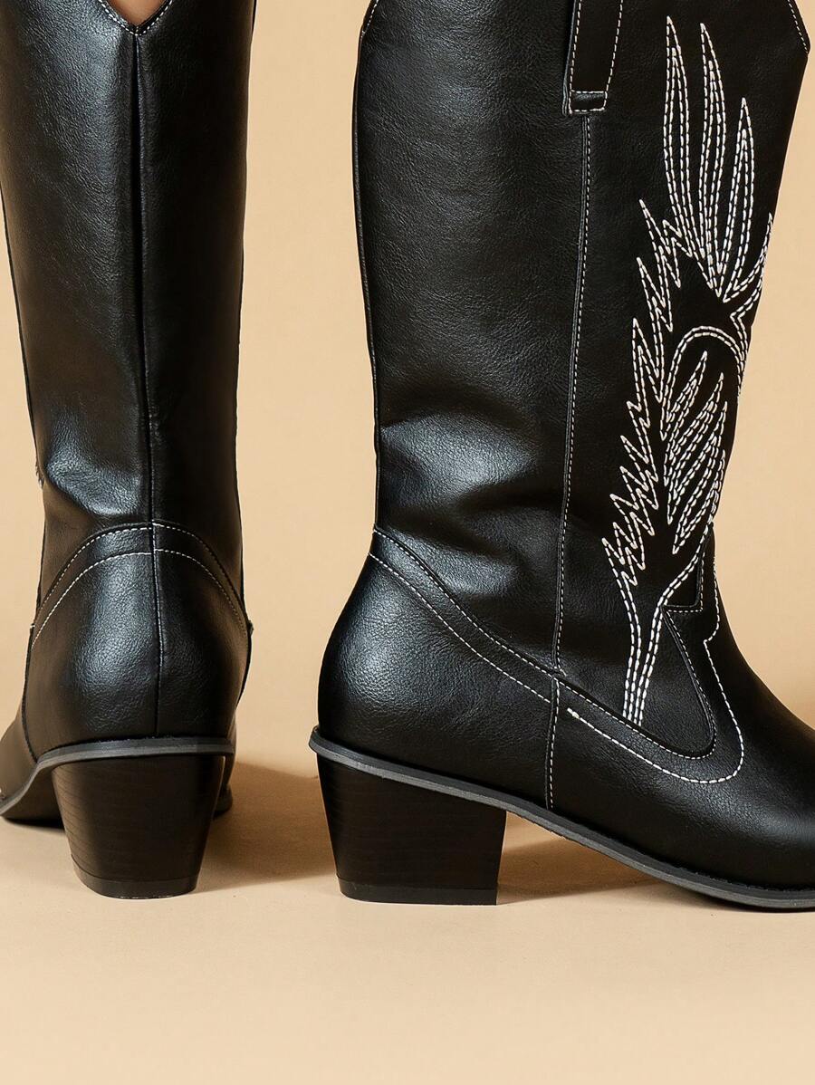 Women's Pointed Toe Mid Heel Slingback Mule Shoes Match With Dress