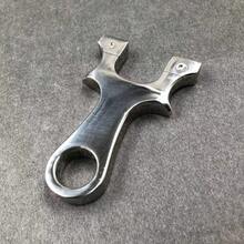 Săn bắn ngoài trời Súng cao su Súng cao su bằng thép không gỉ nhằm mục đích Bắn da tròn có độ chính xác cao Trò chơi bắn súng ngoài trời Bắn mạnh Bắn cá Súng cao su chim - Xám - Xem 5