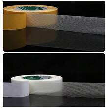 Cloth-Based Double-Sided Tape Strong Waterproof Mesh Cloth-Based Tape For Home Fixed Photo Frame Carpet(Inner Circle Paper Color Is Random) - Multicolor - View 6