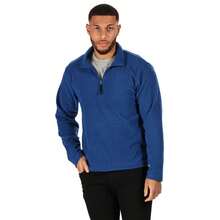 Regatta Mens Micro Zip Neck Fleece Top (Royal Blue) - Royal Blue - View 2